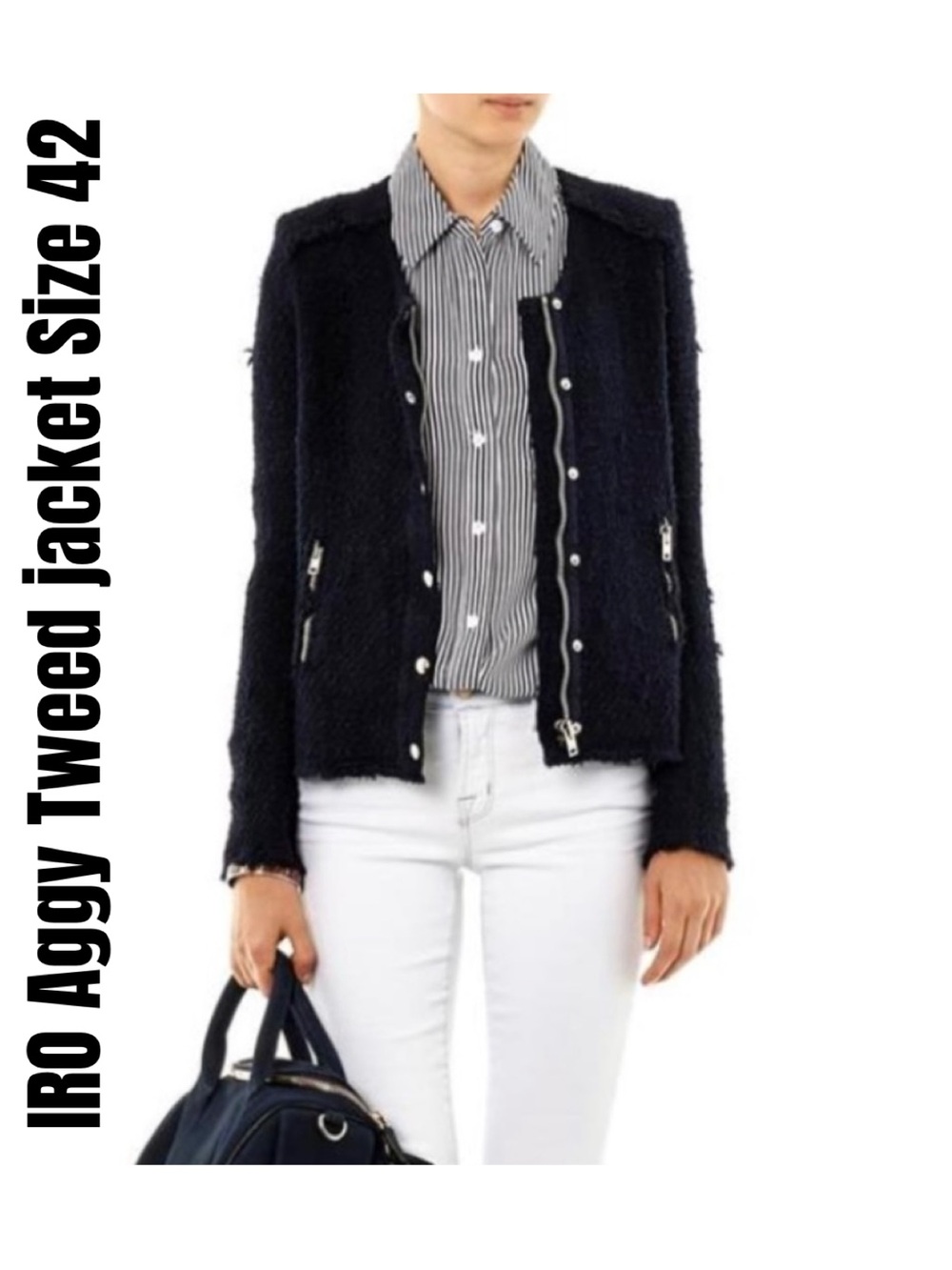 IRO Aggy Tweed jacket Size 42